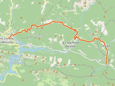 GR-1. Etapa 15. Puente de Llinars-Sant Llorenç de Morunys