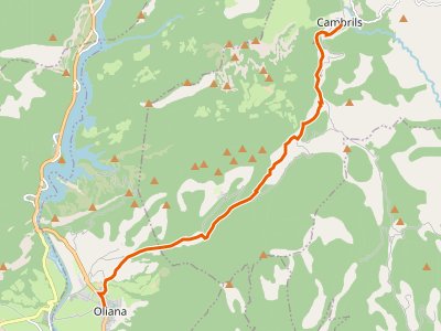 GR-1. Etapa 18. Cambrils-Oliana