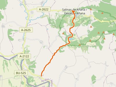 GR-1. Etapa 62. Fontecha-Salinas de Añana
