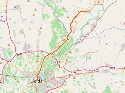 GR-3. Etapa 01. Lleida-Menàrguens