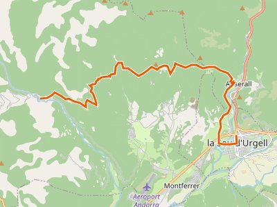 GR-3. Etapa 19. Castellbò-La Seu d'Urgell