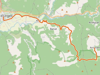 GR-3. Etapa 20. La Seu d'Urgell-Ansovell