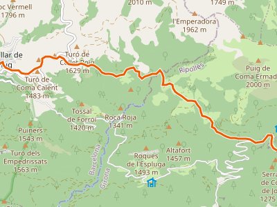 GR-3. Etapa 26. Castellar de n'Hug-Montgrony