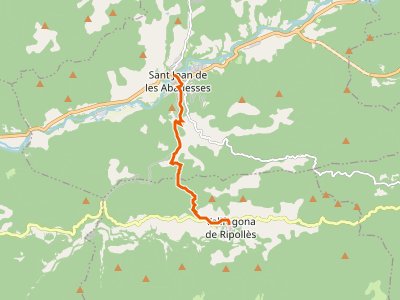 GR-3. Etapa 29. Sant Joan de les Abadesses-Vallfogona de Ripollès