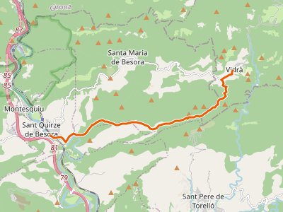 GR-3. Etapa 31. Vidra-Sant Quirze de Besora