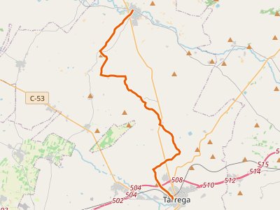 GR-3. Etapa 46. Agramunt-Tàrrega