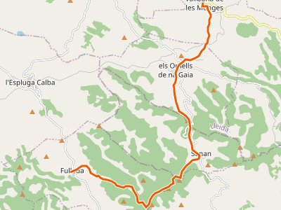 GR-3. Etapa 48. Vallbona de les Monges-Fulleda