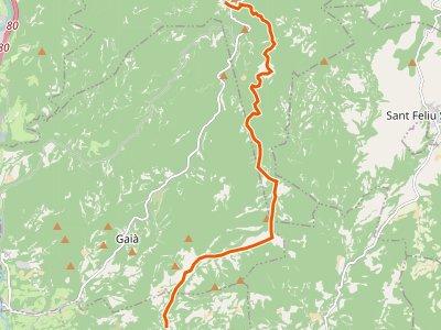 GR-4. Etapa 07. Sant Pau de Pinós-Santa María de Cornet