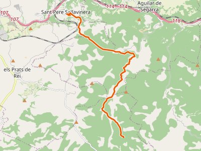 GR-7. Etapa 10. Sant Pere Sallavinera-Refugio Mas del Tronc