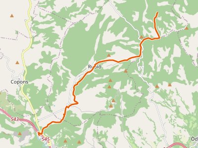 GR-7. Etapa 11. Refugio Mas del Tronc-Carretera N-II (Jorba)