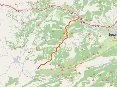 GR-7. Etapa 12. Carretera N-II (Jorba)-Bellprat