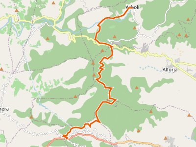 GR-7. Etapa 17. Arbolí-Coll de la Teixeta