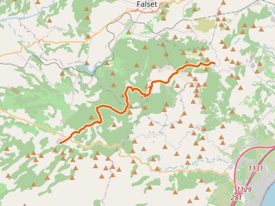 GR-7. Etapa 19. Colldejou-Tivissa
