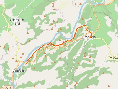 GR-7. Etapa 21. Rasquera- Pont del Llaguter (Benifallet)