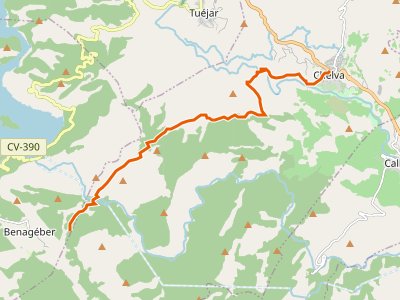 GR-7. Etapa 37. Chelva-Desvío los Visos
