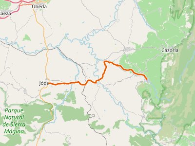 GR-7. Etapa 65N. Quesada-Jódar