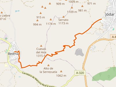 GR-7. Etapa 66N. Jódar-Bedmar