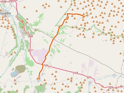 GR-7. Etapa 67S. Charches-La Calahorra