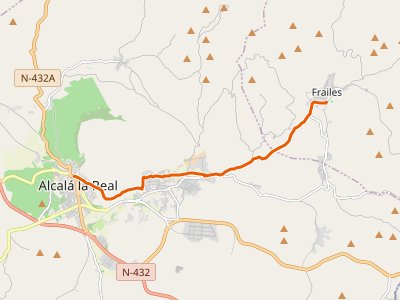 GR-7. Etapa 72N. Frailes-Alcalá la Real