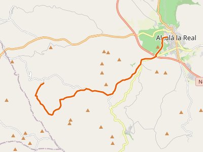 GR-7. Etapa 73N. Alcalá la Real-Pilas de Fuente Soto