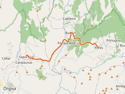 GR-7. Etapa 75S. Pitres-Soportújar