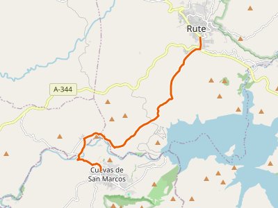 GR-7. Etapa 78N. Rute-Cuevas de San Marcos