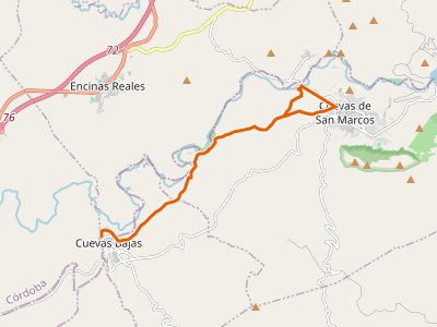 GR-7. Etapa 79N Cuevas de San Marcos-Cuevas Bajas