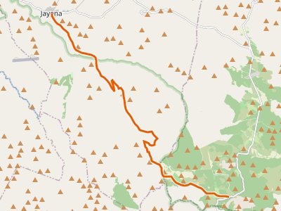 GR-7. Etapa 80S. Prado Lopera-Jayena