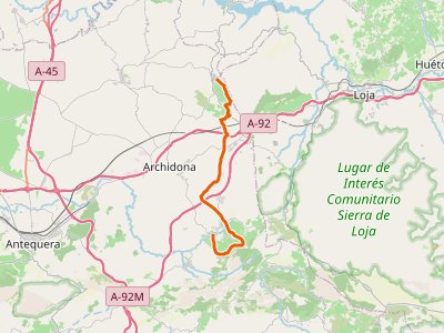 GR-7. Etapa 82N. Villanueva de Las Tapias-Villanueva del Trabuco