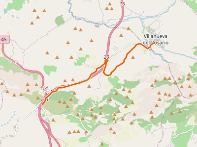 GR-7. Etapa 84N. Villanueva del Rosario-Villanueva del Cauche