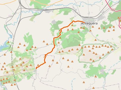GR-7. Etapa 88. Antequera-Valle de Abdalajís