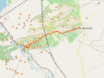 GR-7. Etapa 89. Valle de Abdalajís-El Chorro