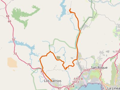 GR-7. Etapa 100. Castellar-Los Barrios