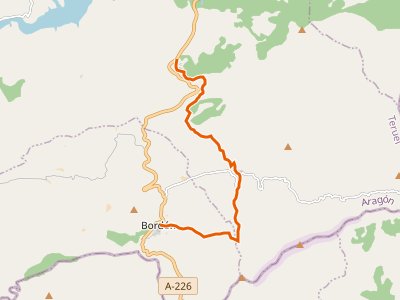 GR-8. Etapa 06. Las Planas-Bordón