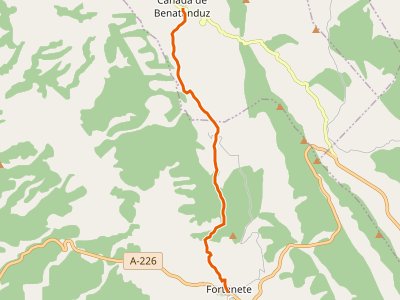 GR-8.1. Etapa 08. Cañada de Benatanduz-Fortanete