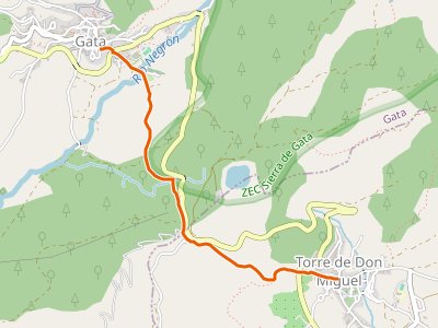 GR-10. Etapa 46. Torre de Don Miguel -Gata
