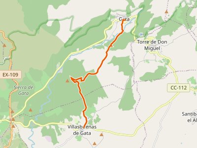 GR-10. Etapa 47. Gata-Villasbuenas de Gata