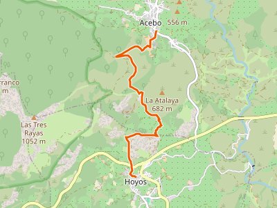 GR-10. Etapa 50. Hoyos-Acebo