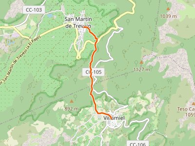 GR-10. Etapa 52. San Martín de Trevejo-Villamiel