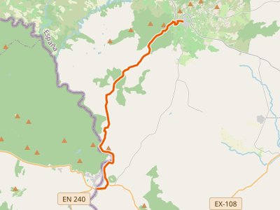 GR-10. Etapa 55. Cilleros-Portugal