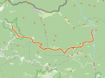 GR-11. Etapa 38. Beget-Ermita de Sant Aniol d'Aguja