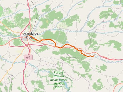GR-14. Etapa 09. Langa de Duero-Aranda de Duero