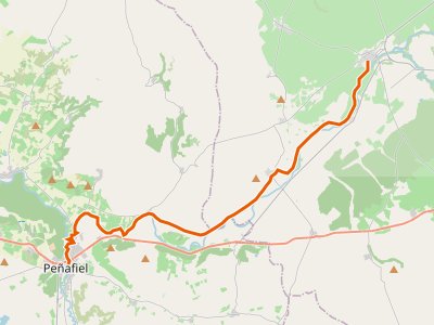 GR-14. Etapa 11. Roa de Duero-Peñafiel