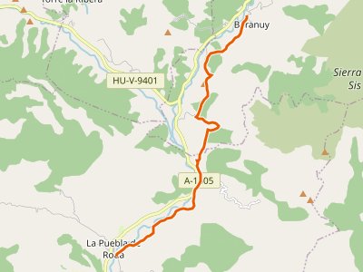 GR-18.1. Etapa 04. La Puebla de Roda-Beranuy