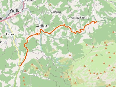 GR-20. Etapa 06. Amezketa (Guipúzcoa)-San Martín de Ataún (Elbarrena)