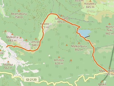 GR-20.1. Etapa 01. Urkillaga-Lizarrusti