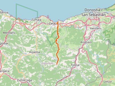 GR-35. Etapa 01. Zarautz-Bidegoian