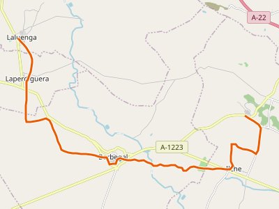 GR-45. Etapa 02. Laluenga-Fornillos