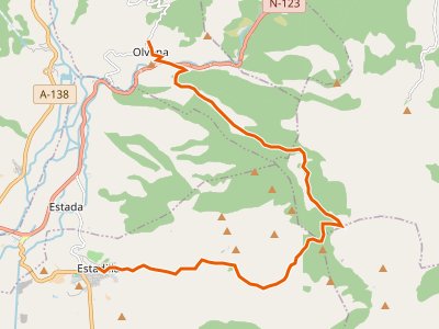 GR-45. Etapa 05. Estadilla-Olvena