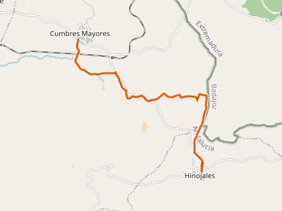 GR-48. Etapa 04. Cumbres Mayores-Hinojales